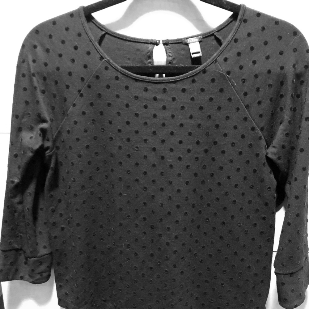 J Crew 3/4 sleeve top